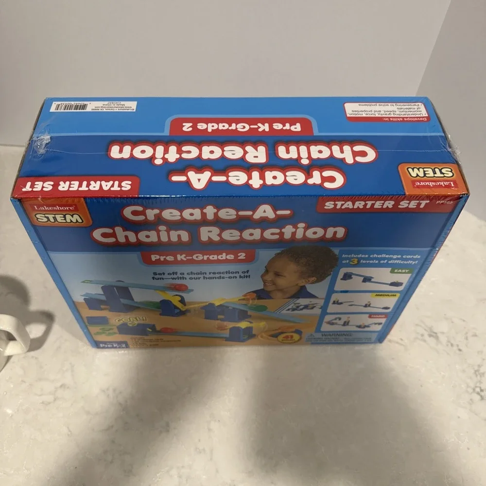 Lakeshore Stem Create A Chain Reaction Kit Starter Set Pre K-2